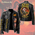 Ozzy Osbourne The Ultimate Sin 40th Anniversary Motorcycle Leather Jacket – TMTHU4836