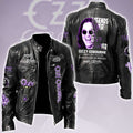 Ozzy Osbourne Motorcycle Leather Jacket – HOATT14944