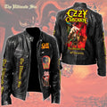 Ozzy Osbourne The Ultimate Sin 40th Anniversary Motorcycle Leather Jacket – TMTHU4991