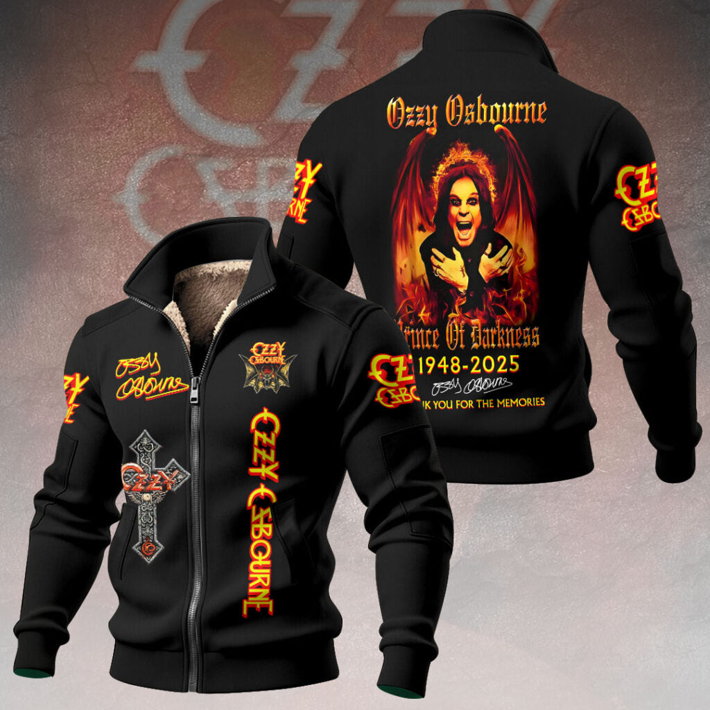 Ozzy Osbourne Thick Knit Fleece Jacket – HOATT15087