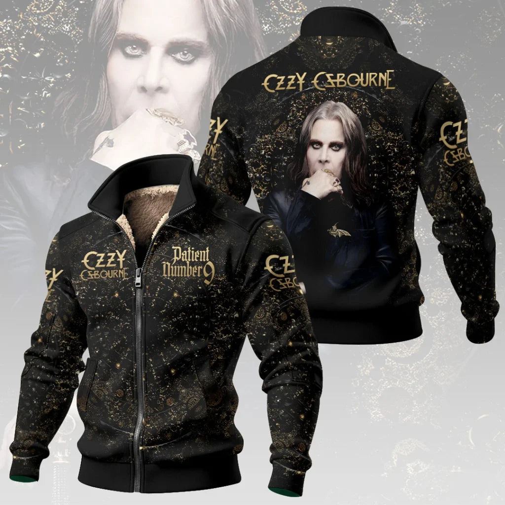 Ozzy Osbourne Thick Knit Fleece Jacket – HOATT20490