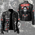 Scream 30th Anniversary Motorcycle Leather Jacket – GNE4839