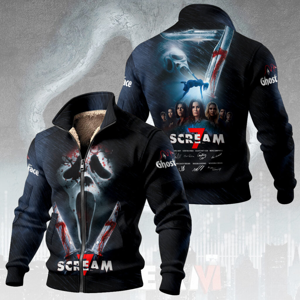 Scream Thick Knit Fleece Jacket – HOATT16397