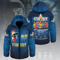 Star Trek: The Original Series 60th Anniversary Thickened Down Hooded Jacket – HOATT13885