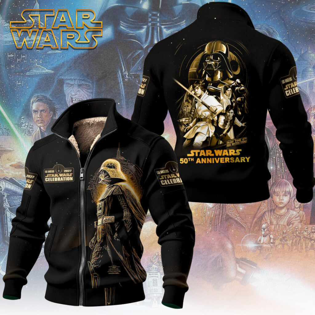 Star Wars 50th Anniversary Thick Knit Fleece Jacket – TMTHU7425