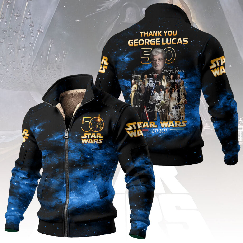 Star Wars 50th Anniversary Thick Knit Fleece Jacket – HOATT17492