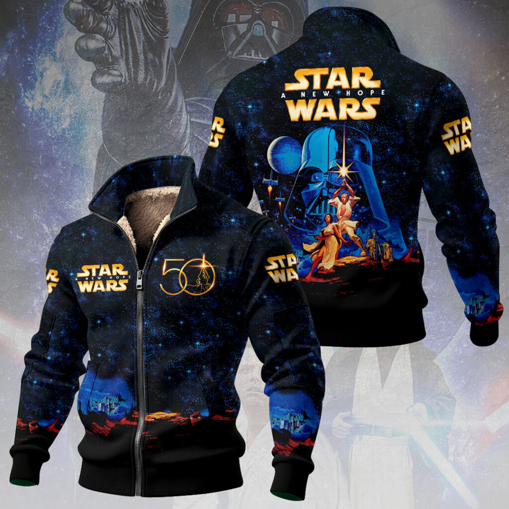 Star Wars 50th Anniversary Thick Knit Fleece Jacket – HOATT14945