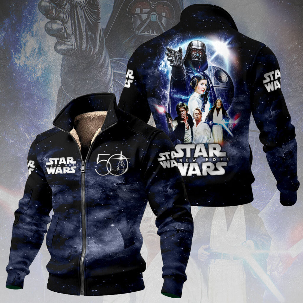 Star Wars 50th Anniversary Thick Knit Fleece Jacket – HOATT14946