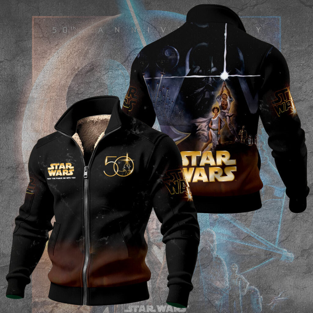 Star Wars Thick Knit Fleece Jacket – TANTN19137