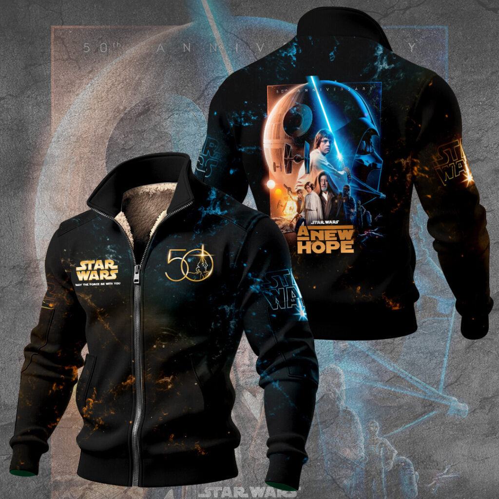 Star Wars Thick Knit Fleece Jacket – TANTN19139