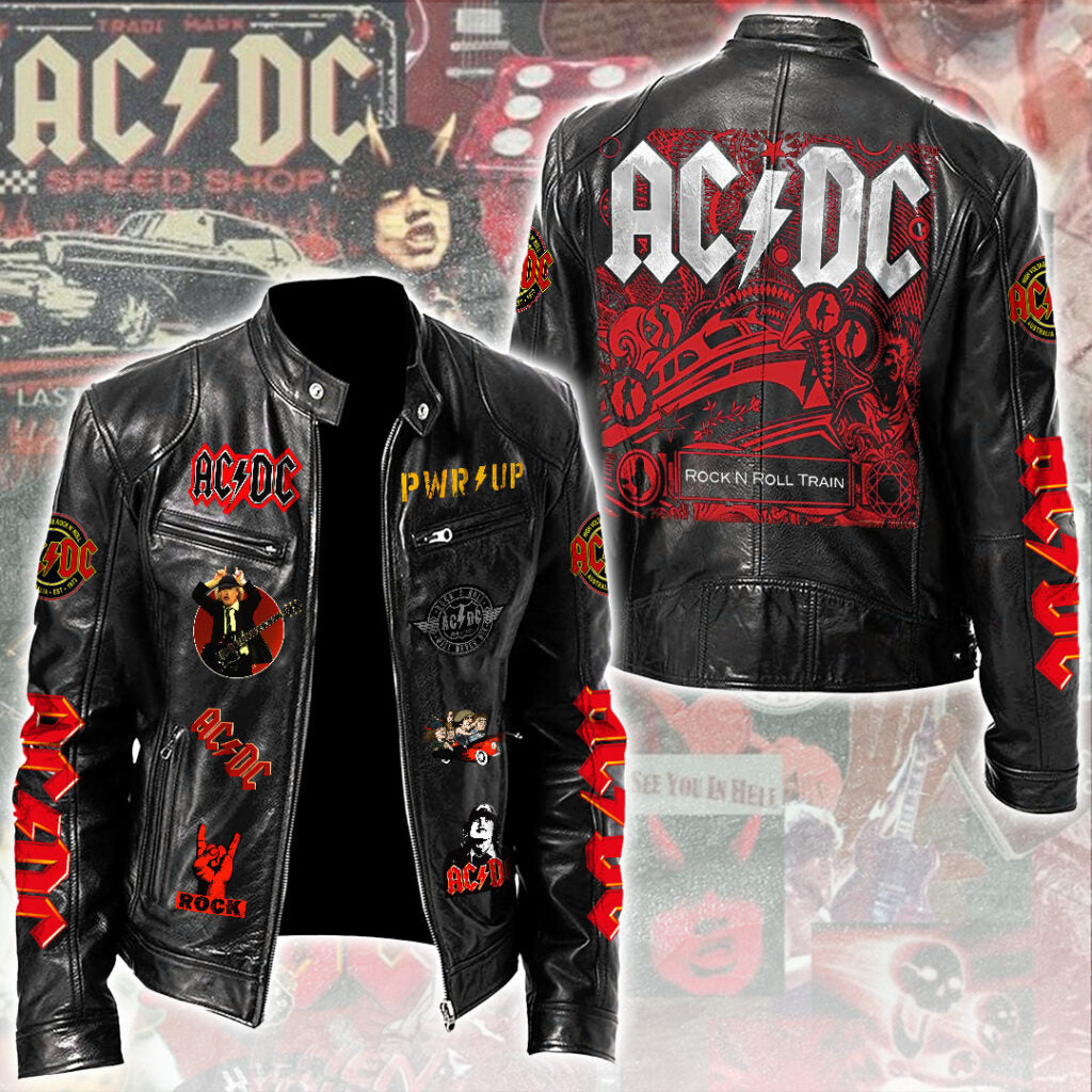 AC/DC Motorcycle Leather Jacket – TANTN17926