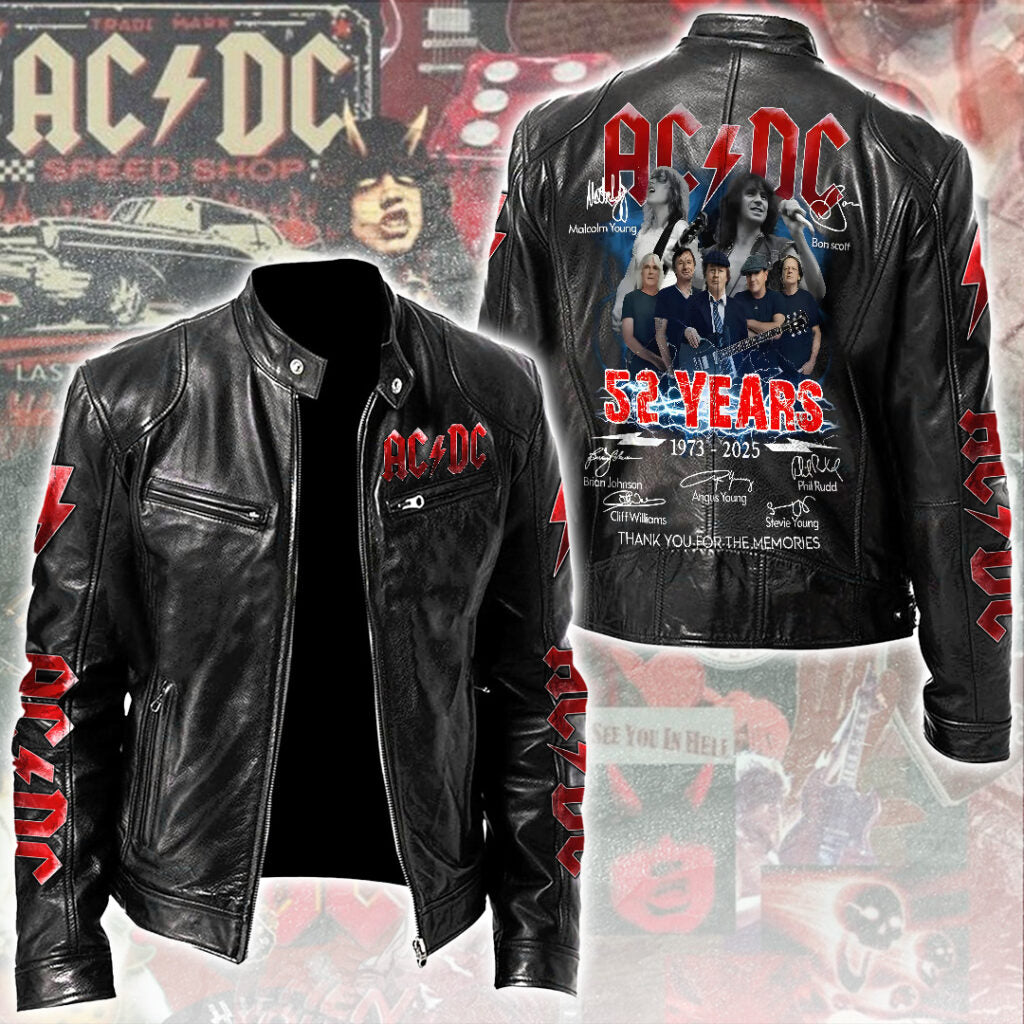 AC/DC Motorcycle Leather Jacket – TANTN17928