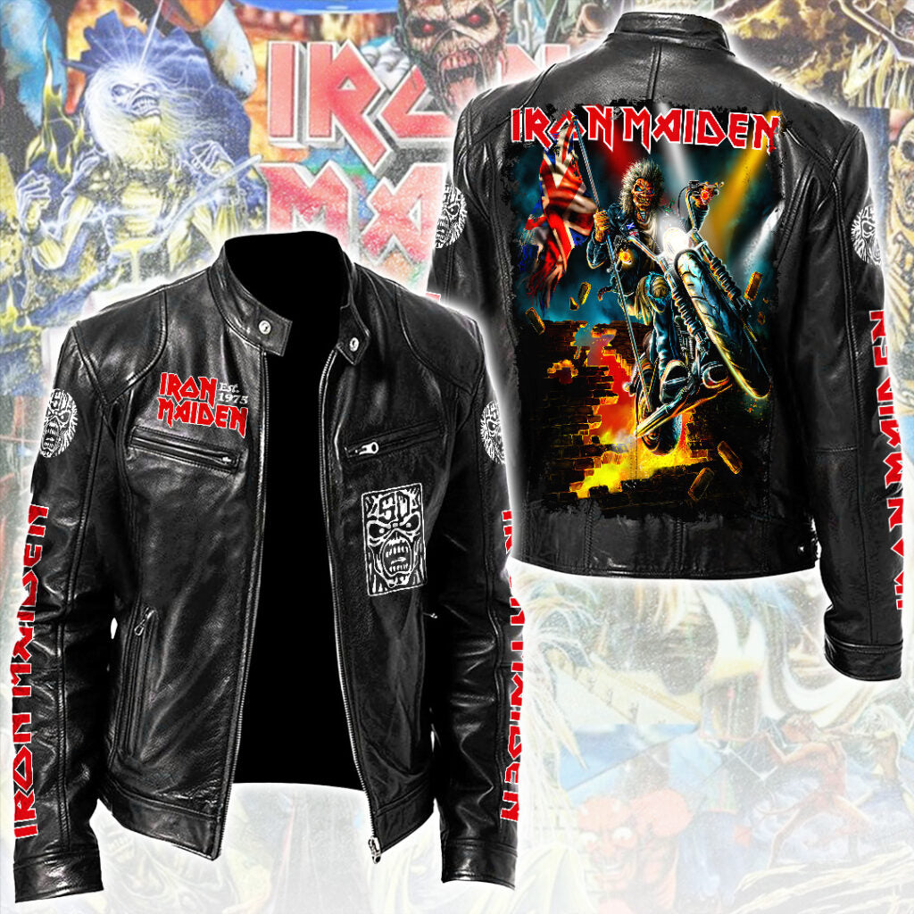 Iron Maiden Motorcycle Leather Jacket – TANTN19091