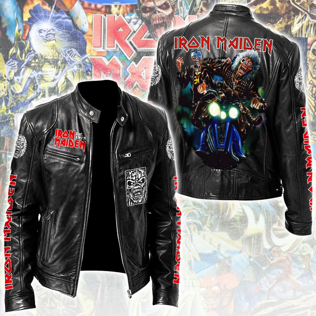 Iron Maiden Motorcycle Leather Jacket – TANTN19092