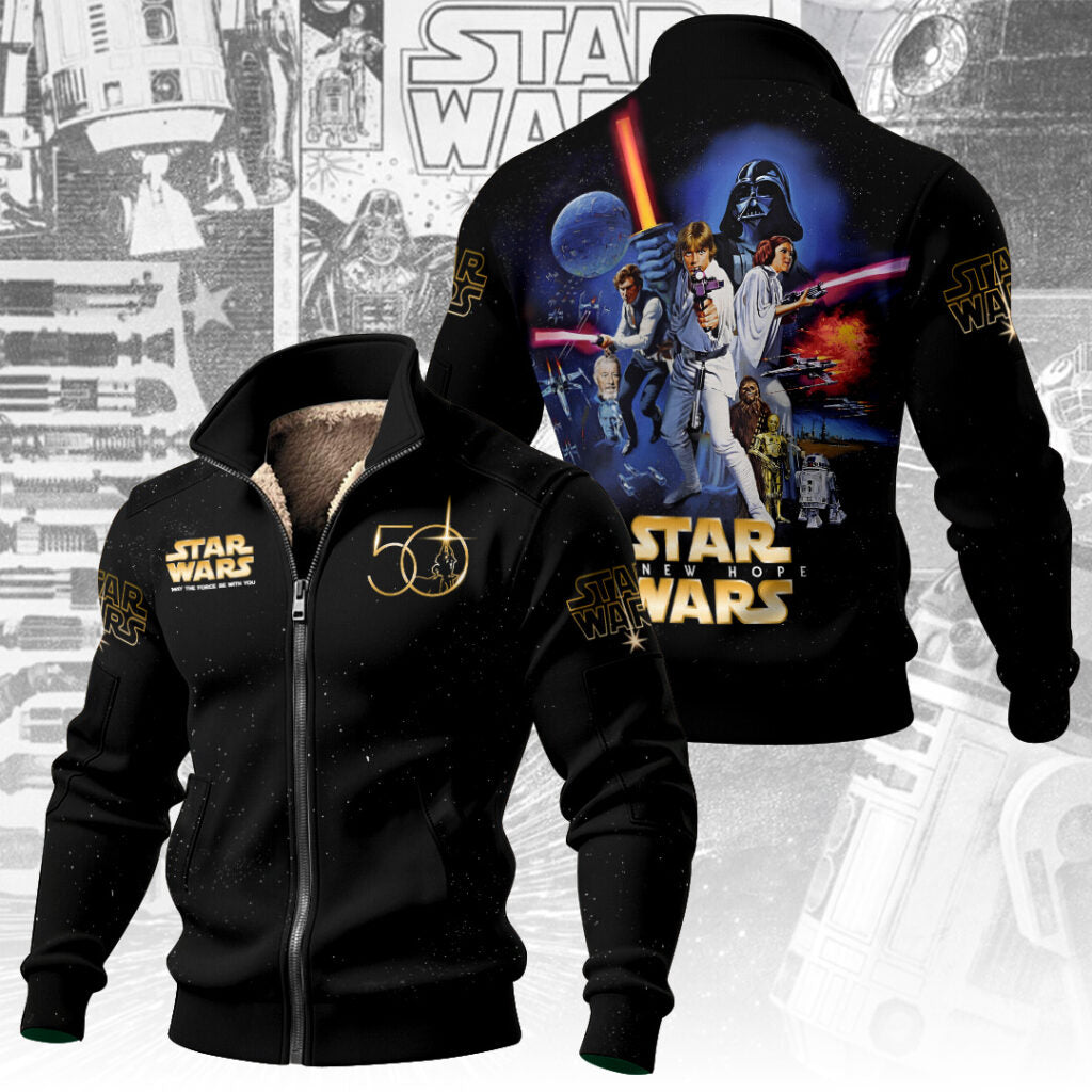Star Wars Thick Knit Fleece Jacket – TANTN19134