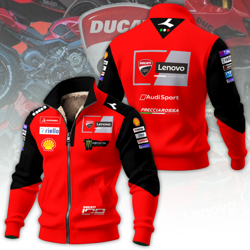 Ducati Lenovo Team 2026 Thick Knit Fleece Jacket – TANTN20742