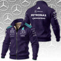 Mercedes AMG Petronas F1 Team Vanda Bloom 2026 Thick Knit Fleece Jacket – TANTN25286