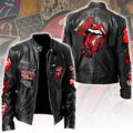 The Rolling Stones Motorcycle Leather Jacket – TANTN22786